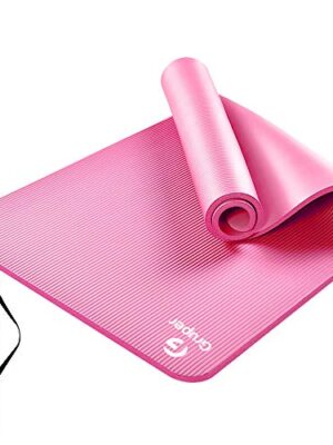 Gruper Thick Yoga Mat Non Slip, Large Size 72" L x 32" W