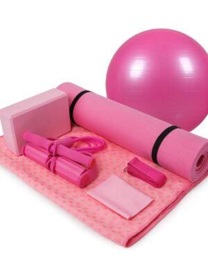 GYFHMY 7Pcs Yoga Starter Sets - Include Exercise Mat