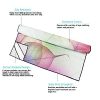 Large Yoga Mat Towel with Corner Pockets