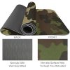 Thick Yoga Mat Non Slip Army Green Camouflage