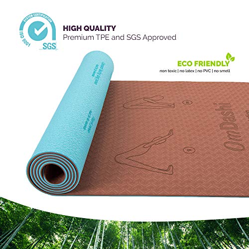 51bGRiQ80DL OmDashi Fitness Instructional yoga mat