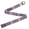 Yansyi Yoga Strap (8ft), Eco-Printed Durable Exercise Straps