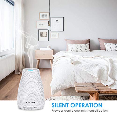 51bilUvbeGL Waterless Auto Shut-Off Aroma Essential Oil Cool Mist Humidifier