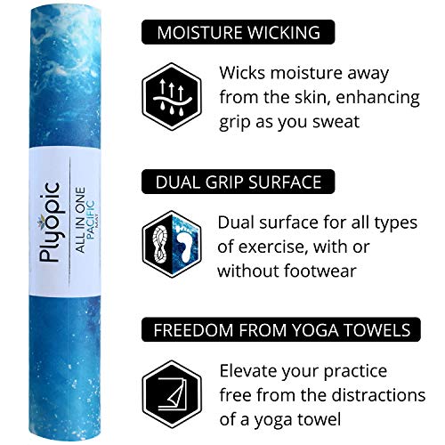 51bsHcFHBbL Plyopic All-In-One Yoga Mat | The Ultimate Active and Hot Yoga Mat.