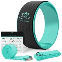 Liive Energy Yoga Wheel, Straps Set - Plexus Wheel