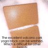 Cork Yoga Block Log Pack Set Non-Slip and Anti-Tilt