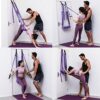 ZDNALS Adjustable Leg Stretching Strap Yoga Trapeze