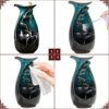 Olerqzer Ceramic Backflow Incense Holder with 30 Backflow