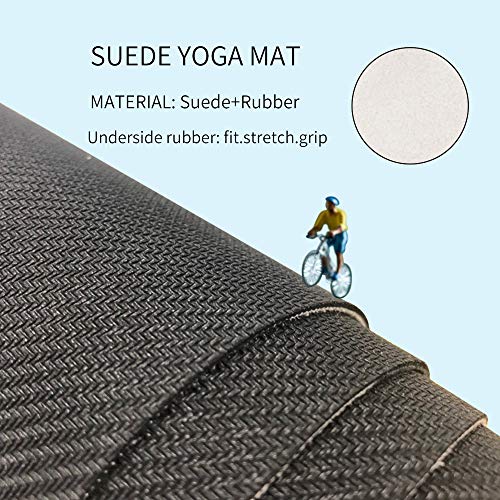 51djF5f0pHL Yoga Mat Non Slip Hot Yoga Mat for Support and Stability in Yoga