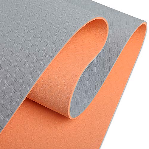 51dzzBnLlyL wwww Yoga Mat Extra Thick 1/4 , 1/3 Inch Non Slip