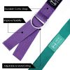 💪 Exercise Bands Yoga Physical Therapy Set – Perfect for Stretching, Flexibility, and Fitness! 🧘‍♀️