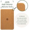 Dakini Wellness Cork Yoga Block 2 Pack with Yoga Strap Set