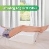 Leg Elevation Pillow with Memory Foam - Relieves Swelling & Pain, Supports Back, Hips, Knees - Ideal for Sleep, Relaxation & Reading 🛏️
