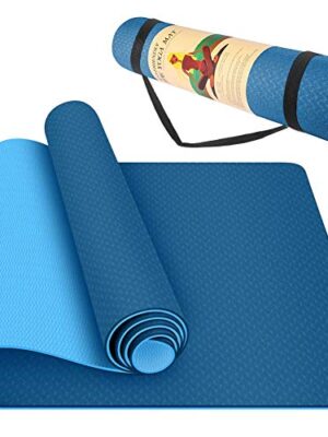 Yoga Mat Non Slip Fitness Exercise Mat High Density Padding