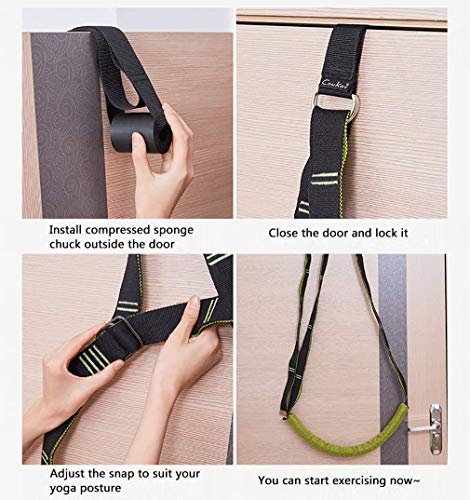51en-+VsEeL π§ββοΈ Ultimate Yoga Stretching Strap β Double Support for Maximum Flexibility & Safety!