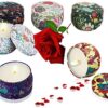 6-Pack Aromatherapy Scented Candles Set – 100% Soy Wax for Stress Relief & Relaxation