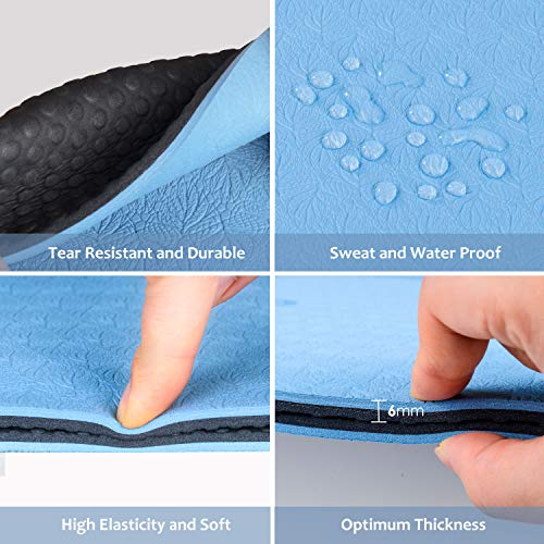 51+fED6at8L Yapeach Yoga Mat, Non Slip Exercise Mat for Women and Men