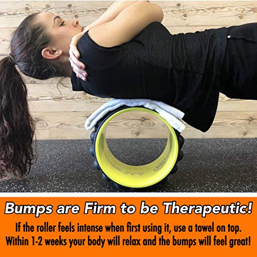 Yoga Wheel for Back Pain, Back Massager, deep Tissue, Massage