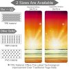 Yoga Mat - Tropical landscape - Extra Thick Non Slip Exercise