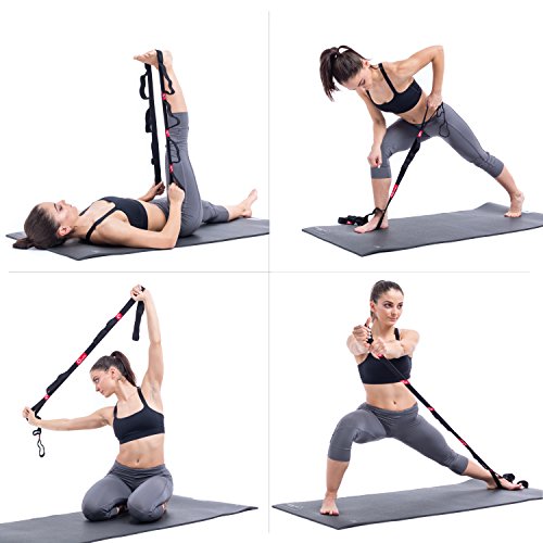 Yoga EVO Stretching Strap with Loops for Physical Therapy Yoga