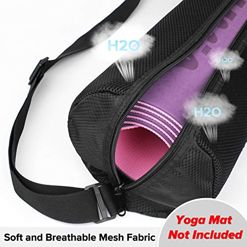 UMIA Yoga Mat Bag with Shoulder Strap for Yogis Waterproof