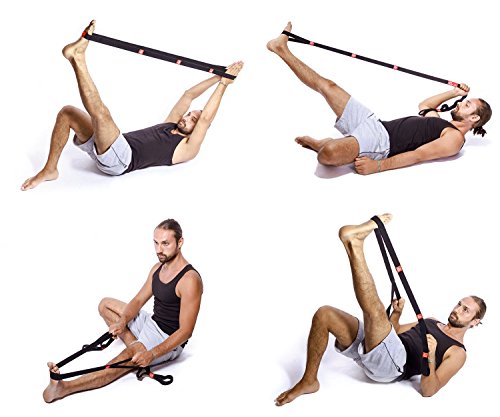 Yoga EVO Stretching Strap with Loops for Physical Therapy Yoga