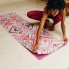 HOT Yoga Towel Designed in Bali and Eco Printed