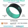 Cyan Yoga Wheel and Turquoise Aerial Hammock Bundle - Unmatched Strength and Comfort