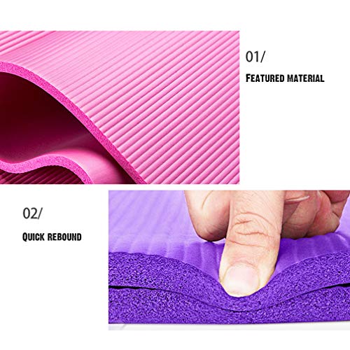 51gkFgrmjeL Thick Yoga Mat Gym Set for Fitness