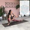 Extra Long Organic Yoga Mat with Carrying Strap