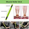 Large Foam Roller with Muscle Roller Stick