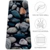 Yoga Mat - cobblestone - Extra Thick Non Slip Exercise