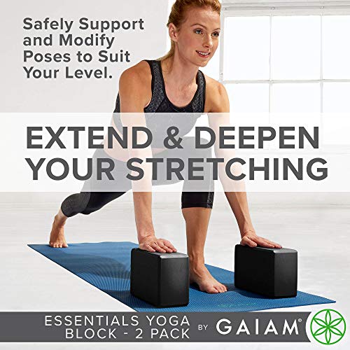 51hMo5qtkEL Gaiam Essentials Yoga Block (Set Of 2) - Supportive Latex-Free