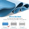Yoga Mat Non Slip Fitness Exercise Mat High Density Padding