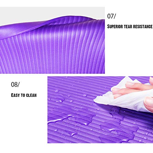 51hidvKbNiL Thick Yoga Mat Gym Set for Fitness