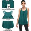 Hibelle Womens Tank Tops, Ladies Gym Athletic Clothing