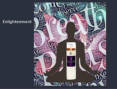 51hxdjtpN-L White Candle - Lotus/Charm - Meditation, Spiritual