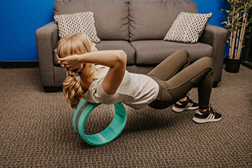 FLEXYGEN Back Roller, Yoga Wheel, Relieves Back Pain