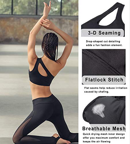 51iLYs4ChhL RUNNING GIRL One Shoulder Sports Bra Workout
