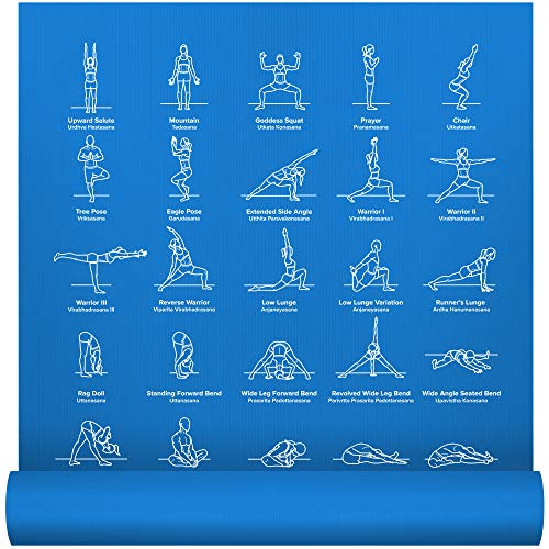NewMe Fitness Yoga Mat - Your Path to Zen π§ββοΈ 1 NewMe Fitness Exercise Yoga Mat - 24" Wide x 68" Long - Thin