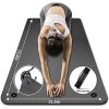 Yoga Mat 31.5 inch 10mm ,LFS Extra Wide and Extra Thick Non Slip