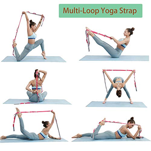 51ipqhQkWGL KerKoor Yoga Stretch Out Hamstring Strap