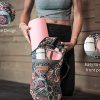 Gypsy Earth Yoga Carry Bag with Yoga mat (Grey)