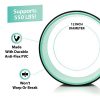 URBNFit Yoga Wheel and Strap Set - Designed for Yoga Wheel Pose