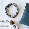 Terra Wrap Essential Oil Bracelet - Aromatherapy and Handmade Jewelry for Balance, Clarity & Wisdom