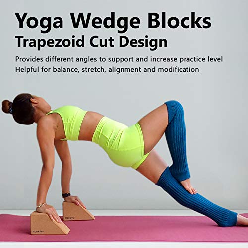 51jYpL3e8gL Yoga Block Wedge Block for Wrist Support Calf Stretch