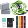Syntus 9-in-1 Yoga Set, 1 Yoga Strap with 12 Loops