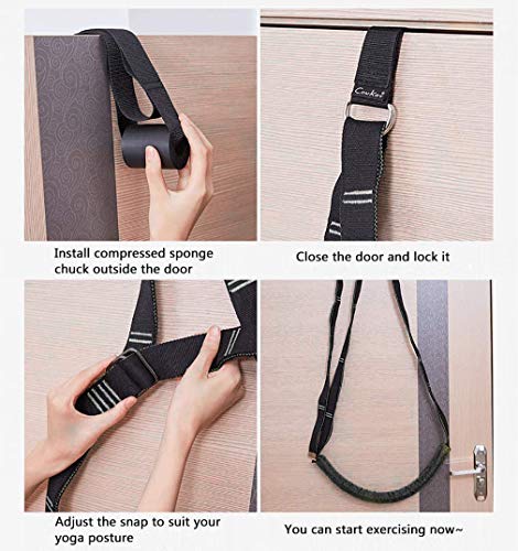 TOBWOLF Yoga Fitness Stretching Strap