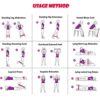 Yoga Loop Exercise Bands Set for Legs and Butt