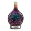 Essential Oil Diffuser 120ml 3D Glass Fireworks ultrasonic